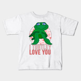 I Turtley Love You Kids T-Shirt